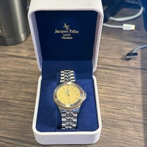 Jacques Edho Gold and Silver Watch